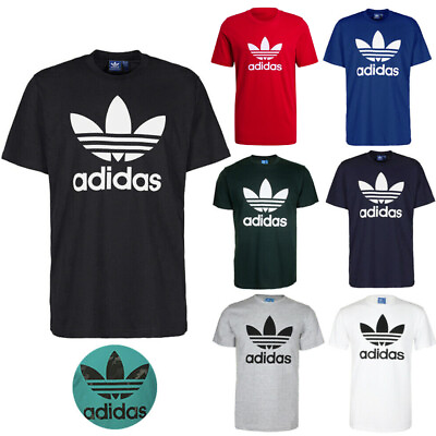 #ad Adidas Men#x27;s T Shirt Trefoil Logo Graphic Athletic Short Sleeve Shirt $19.88