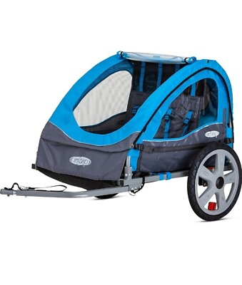 #ad Instep Bike Trailer for Toddlers Kids Single and Double Seat 2 In 1 Canopy Ca $108.00
