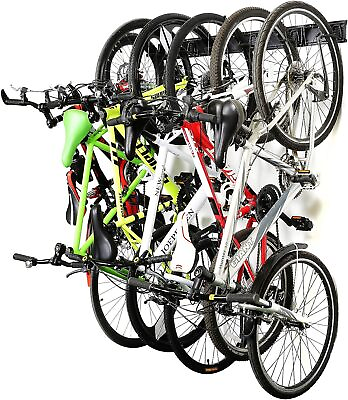 #ad #ad Stainless Steel Bike Storage Rack6 Bike Storage Hanger Wall Mount for Garage $25.99