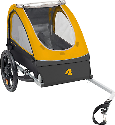 #ad Rover Kids Bicycle Trailer Single and Double Passenger Children’s Foldable $262.99