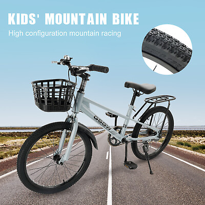 #ad #ad 20 inches Teenager Children#x27;s Bicycle Kid#x27;s Bike Boys and Girls with Basket R $146.88