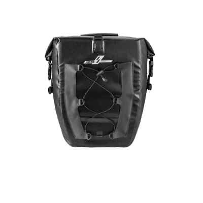 #ad NEW CBRSPORTS Bike Panniers Bag Waterproof Bicycle Rear Rack Bag 27L Black color $35.99