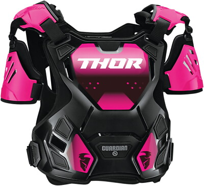 #ad Thor Dirt Bike Women#x27;s Guardian Deflector Black Pink $84.95