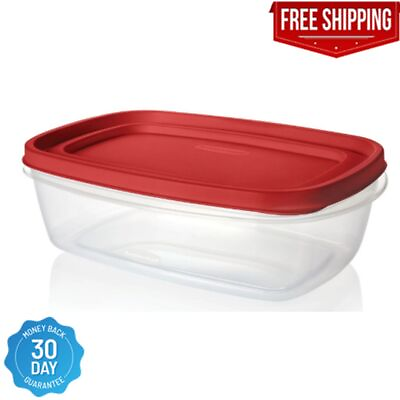 #ad Rubbermaid Easy Find Lids Food Storage Containers 8.5 Cup 2 Piece $12.61