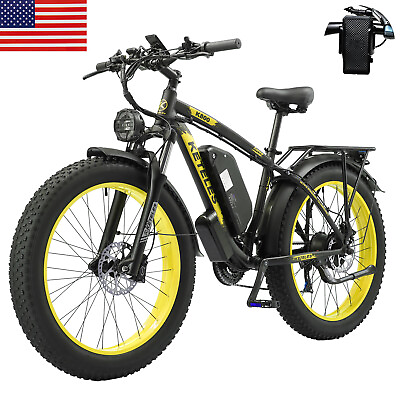 #ad KETELES 21 Speed K800 1000W Electric Bike X1 26quot; 48V 17.5Ah Mountain Bicycle $949.00