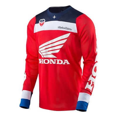 #ad Personalized Summer Motocross Shirt Honda Bike Racing Long Sleeve Shirt S 5XL $28.90