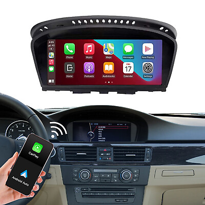 #ad Carplay Android Auto 8.9#x27;#x27; Touchscreen Receiver for BMW 3 5er 2005 2012 CCC CIC $268.00