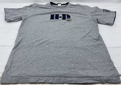 #ad Harley Men’s Shirt Large Sacramento T shirt Gray Classic HD $29.99