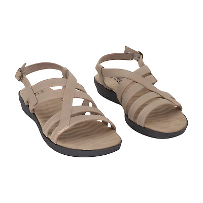 #ad Easy Street Women#x27;s Lobo Sandal Sand Size 7 Narrow $45.00