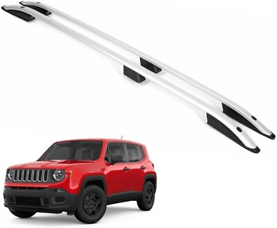 ERKUL Roof Rails Fits Jeep Renegade 2014 2022 Car Racks For Roof Aluminum Silver $129.00