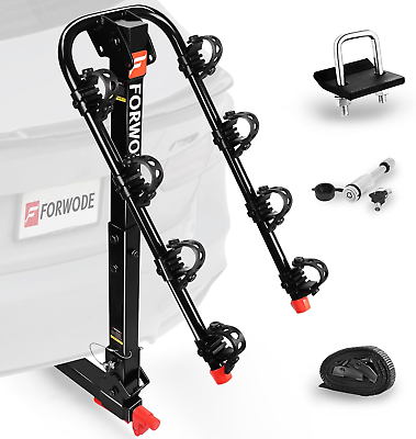 #ad #ad FORWODE Hitch Bike Rack Anti sway Structure Bike Rack for Car Max 140 lbs for $139.95