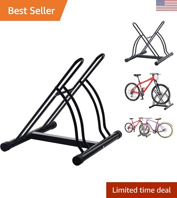 #ad #ad Heavy Duty Bike Rack Two Bike Floor Stand Durable Finish Easy to Install $49.99