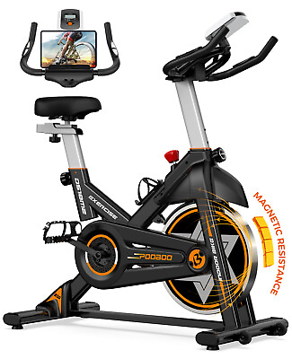 #ad Pooboo Stationary Exercise Bike Indoor Cycling Bicycle Home Workout Fitness Gym $215.99