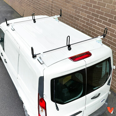 #ad #ad Heavy duty 2 bar white GFY ladder roof rack Fits: Ford Transit Connect 2014 on $142.22
