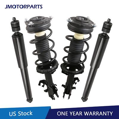 #ad #ad Set 4 Front Rear Complete Struts For 2007 2012 Nissan Versa Left amp; Right $122.96