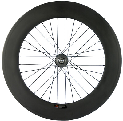 700C 88mm Rear Track Bike Carbon Wheel Fixed Gear Flip Flop Rear Carbon Wheels $215.00