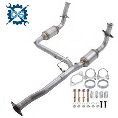 #ad FITS 2005 2006 2007 JEEP Liberty 3.7L Y Pipe Catalytic Converters $269.79