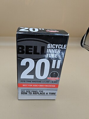 #ad Bell Bicycle 20” Inner Tube Fits Tire Widths 1.75quot; To 2.25quot; Standard Valve $9.99