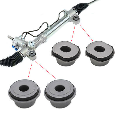 #ad #ad New 4pcs Fit For 2004 2005 Toyota RAV4 Rack and Pinion Mounting Bushing Kit $23.66