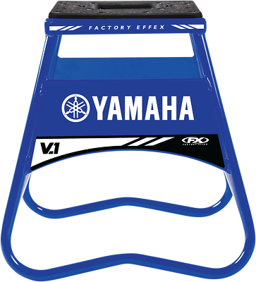 #ad #ad Factory Effex Carbon Steel Yamaha YZ YZF WR Blue Bike Stand MX Bike Motocross $83.65