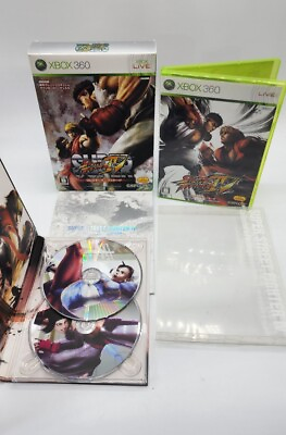#ad Japanese Super Street Fighter IV Collectors Edition Xbox 360 US Region Free $58.99