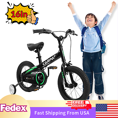 #ad 4 7Year Old Kids#x27; BikeBoys Girls Child Bicycle with Removable Training Wheels $112.00