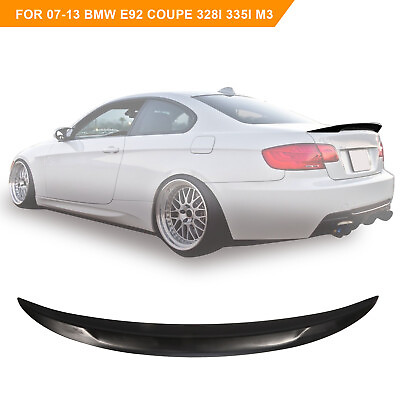 #ad #ad MIROZO Spoiler Wing For 2007 2013 BMW E92 Coupe 328i 335i M3 High Kick Trunk ABS $32.97