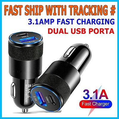 #ad 30W Fast Charge USB PD Type C Car Charger Adapter For iPhone 15 14 13 12 Pro Max $5.45