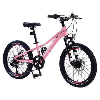 20 inch Mountain Bike shimano 7 Speed Bicycle for Girls Boys kids Pink $198.00