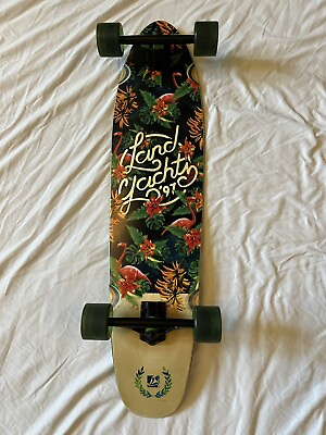 #ad Landyachtz Floral Cruiser Skateboard Lightly Used $225.00