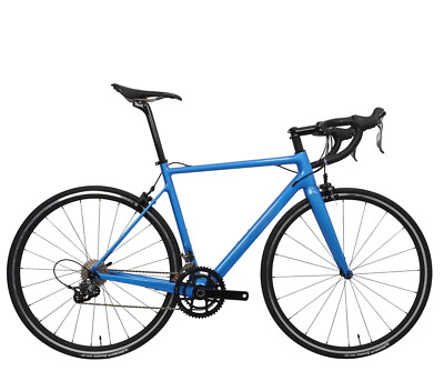 #ad 52cm Carbon Road Bicycle Frame V brake Alloy Wheels 700C Blue Full Bike 11s $1345.00