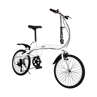 #ad 20quot; Adult Folding Bike 6 Speed Foldable Bike Compact Folding Bicycle for Adult $184.54