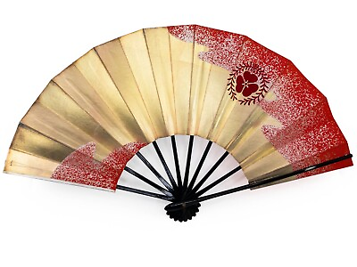 #ad #ad Vintage Japanese Geisha Odori ‘Maiogi#x27; Folding Dance School Fan : Aug21 F $65.00