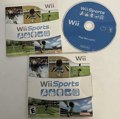 #ad Wii Sports For Nintendo Wii Manual Included $28.00
