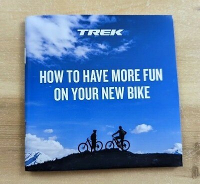 TREK Bike Manual Booklet 60 Page 2021 22 $8.95