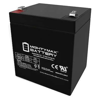 #ad #ad Mighty Max ML5 12 12V 5AH UPS Replacement Battery for Razor Pocket Bike X1 X2 $17.99