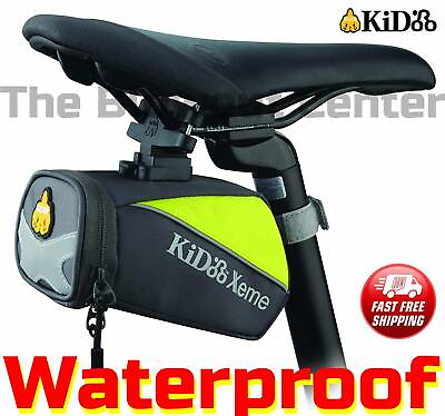 #ad #ad Waterproof Bike Saddle Bag Bicycle Under Seat Storage Tail Pouch LIQUIDATION $8.50