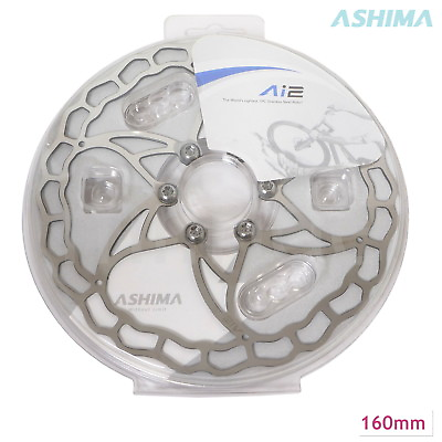 The Lightest ASHIMA Ai2 Bicycle Bike Disc Rotor 140 160 180mm 64 73 104g $16.90