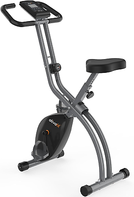 #ad Folding Exercise Bike Magnetic Foldable Stationary Bike Indoor Cycling Exercis $189.99