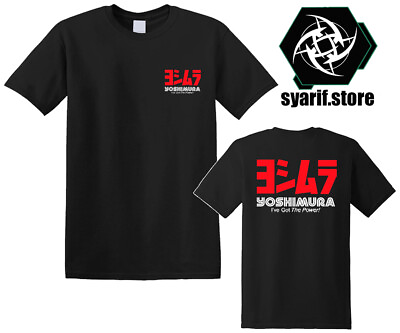#ad Yoshimura Racing Motorcycle Men#x27;s Black T Shirt Size S to 3XL $27.99