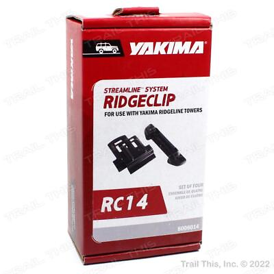 Yakima RidgeClip RC14 Towers Bicycle Roof Rack Clip System Secure Vehicle Mount $34.95