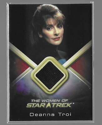 Rittenhouse Star Trek Women of Star Trek WCC15 Deanna Troi Costume Card $159.95