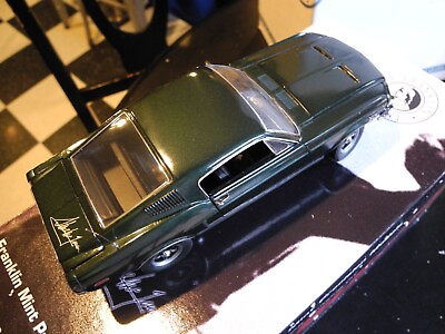 #ad Extremely RARE FRANKLIN MINT 1968 Ford MUSTANG GT BULLITT 1:24 1169 6800 $599.00