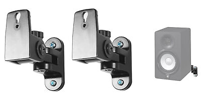 #ad Pair Hidden Wall Swivel Brackets For Yamaha HS5 HS 5 Studio Monitor Speakers $34.95
