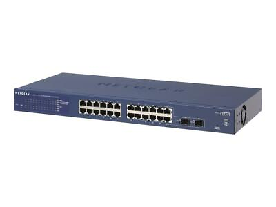 NETGEAR Smart GS724T V4 switch 24 ports smart rack NET GS724T 400NAS $314.99