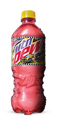 #ad 2021 Full Mountain Dew Spark 20oz Blast Of Raspberry Lemonade Yellow Cap Mtn Dew $11.90