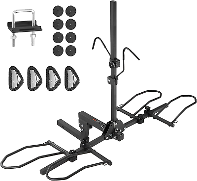 #ad #ad 2 Fat Bike Rack Carrier Vehicle Mount Truck Hitch Heavy Duty Folding With Lock.. $149.96