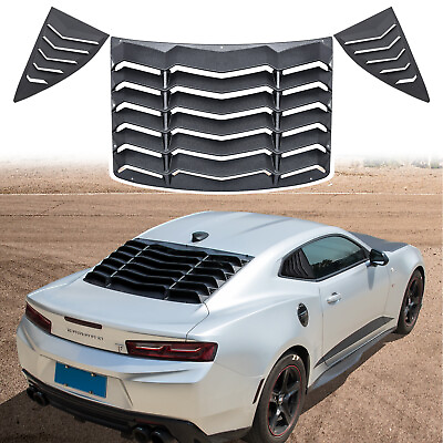 Rear and Side Window Windshield Louvers Fit for Chevrolet Chevy Camaro 2010 2015 $121.50