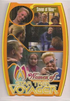 #ad Star Trek Women Of Voyager HoloFEX MorFex Chase Card M5 Seven of Nine $3.98