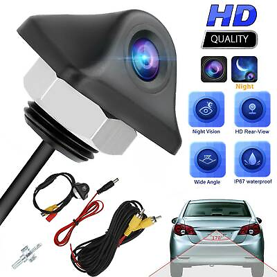 Car Rear View Reverse Camera Parking Backup Cam HD Night Vision Waterproof 170° $13.48